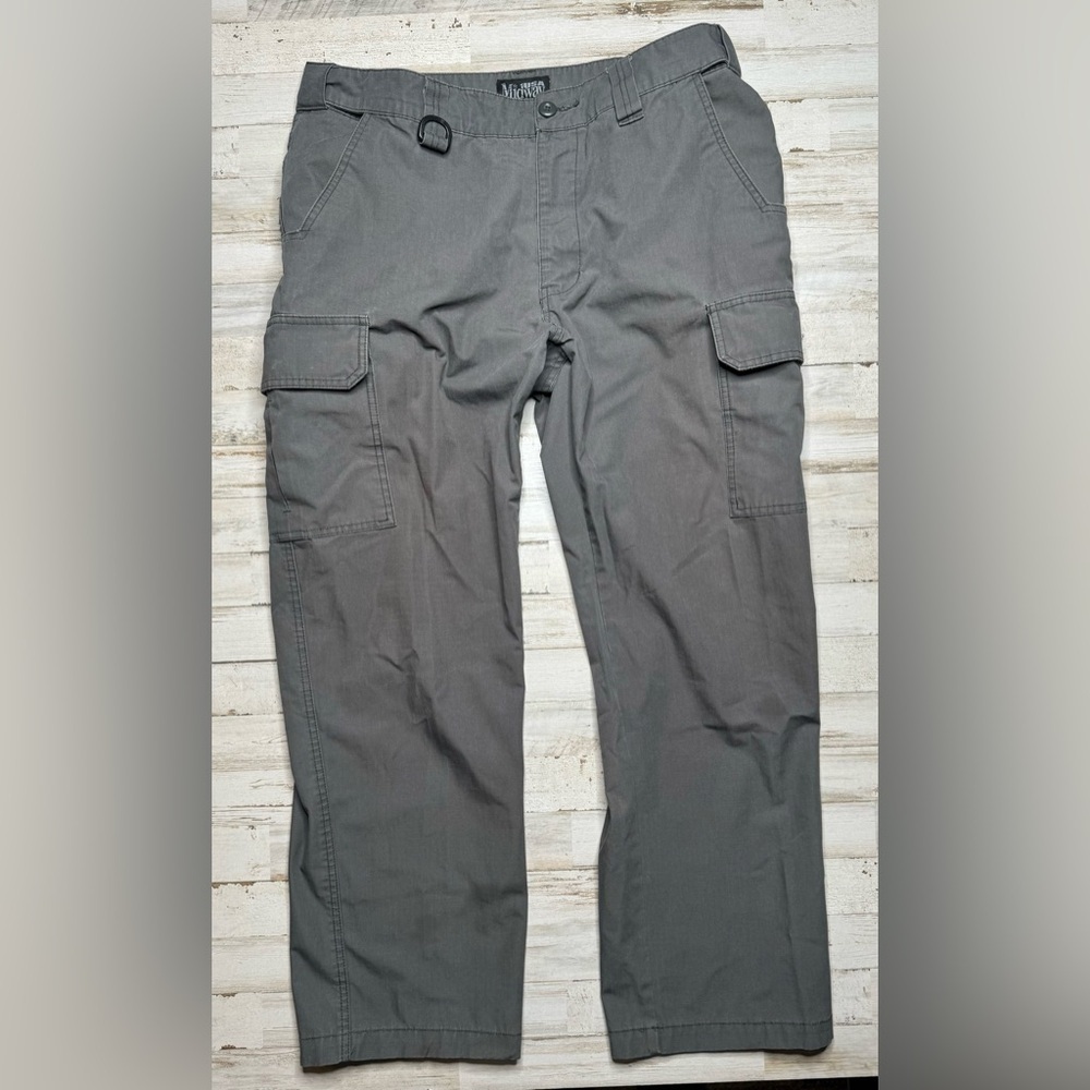 Midway USA Men's Military Gray Tactical Ripstop Cargo Pants 38x30 - Picture 2 of 11